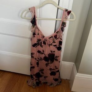 Superdown Backless Floral Dress
